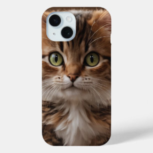 Cute Kitten iPhone 15 Case