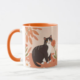 Cute Kitten Cat Coffee Personalised Mug