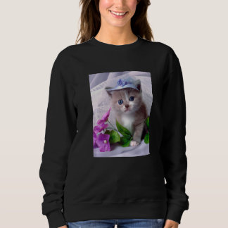 Cute Kitten Cat Sweatshirt