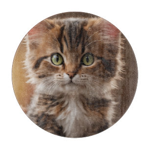 Cute Kitten Cutting Board