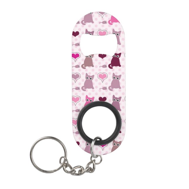 Cute kitten girls pattern (Front)