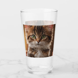 Cute Kitten Glass