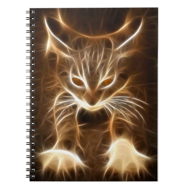 Cute Kitten Notebook (Front)
