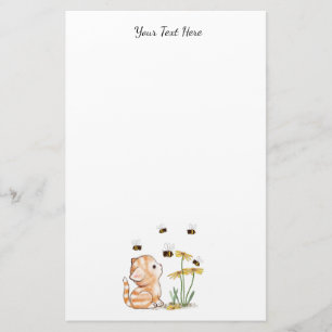 Cute Kitten Stationery