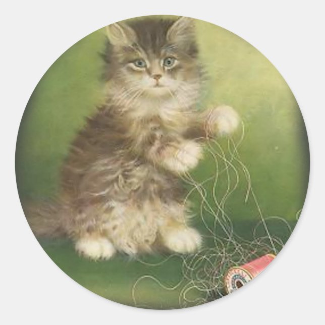 Cute Kitten Stickers (Front)