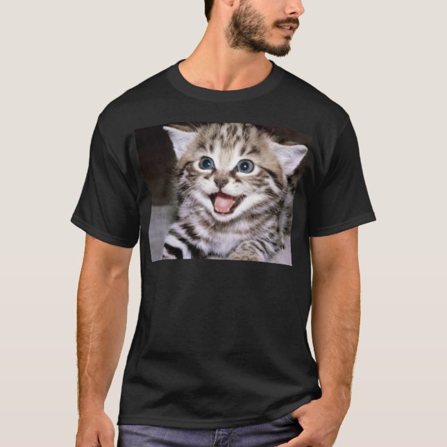 Cute Kitten T-Shirt (Front)