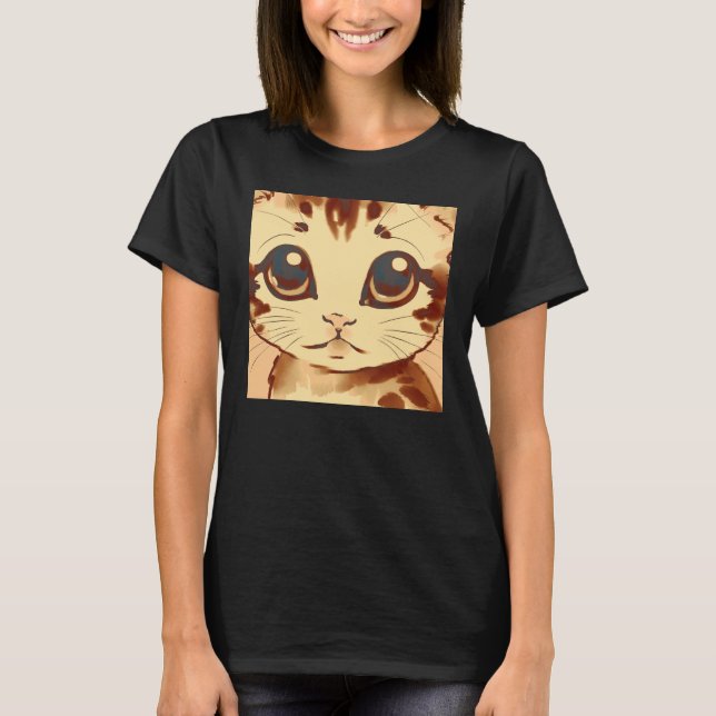 Cute Kitten T-Shirt (Front)