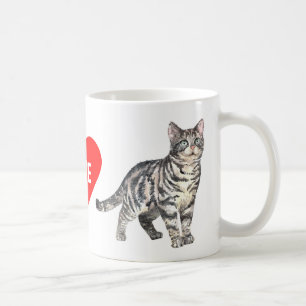 Cute Kitten Tabby Tiger Crazy Cat Lady Kitty Mum Coffee Mug