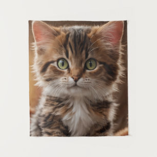 Cute Kitten  Tapestry