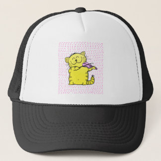 Cute-Kitten-violinist Trucker Hat
