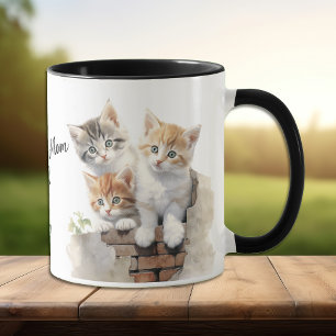 Cute Kittens Best Cat Mum Ever Mug