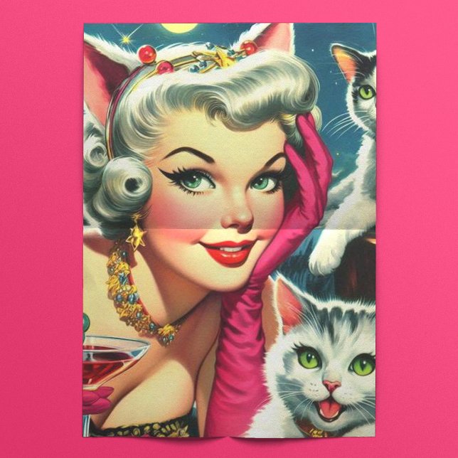 Cute Kittens Pin-up Tissue Paper (Creator Uploaded)