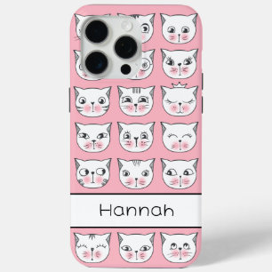 Cute Kitties iPhone 15 Pro Max Case