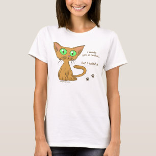 Cute Kitty Ate Your Cookie T-Shirt