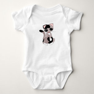Cute Kitty Baby Bodysuit