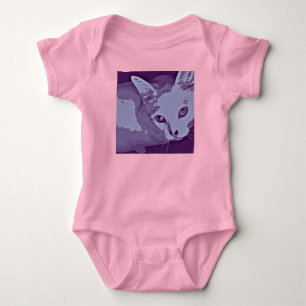 Cute Kitty Baby Crawler Bodysuit