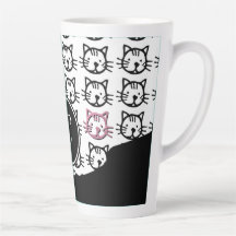 Cute Kitty (black, white and pink)