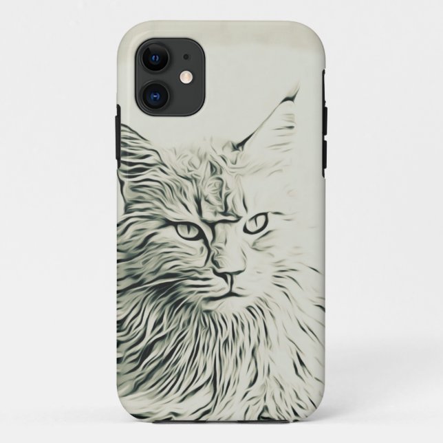 Cute Kitty Case-Mate iPhone Case (Back)