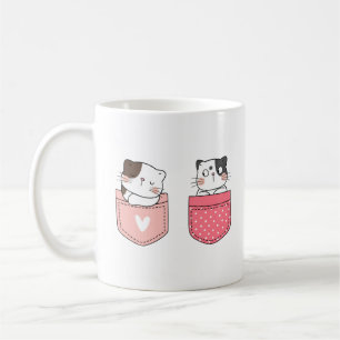 Cute Kitty Cat Coffee Mug