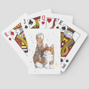 Cute Kitty Cat Pet Animal  Playing Cards