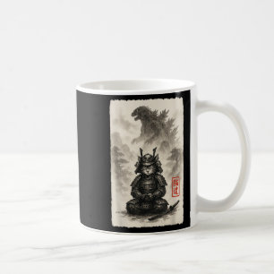 Cute Kitty Catzilla Angry Kaiju Anime Cat Monster Coffee Mug