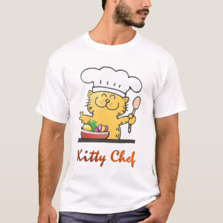 Cute Kitty Chef | Cute Kitten Cook | Junior Chef T-Shirt