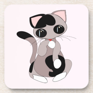 Cute Kitty Coaster