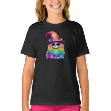 Cute Kitty Halloween Witch Kids'