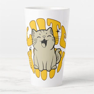 Cute Kitty Latte Mug