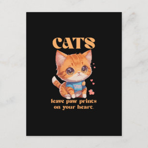 cute kitty love enclosure card