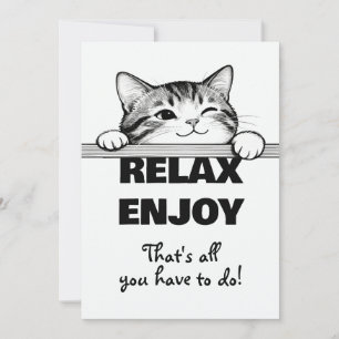 Cute Kitty Minimalistic Design - CAT 2