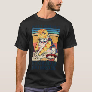 Cute Kitty Time To Make The Biscuits Cat  Universe T-Shirt