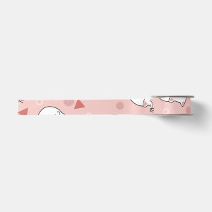 Cute kitty Valentine's Day Satin Ribbon