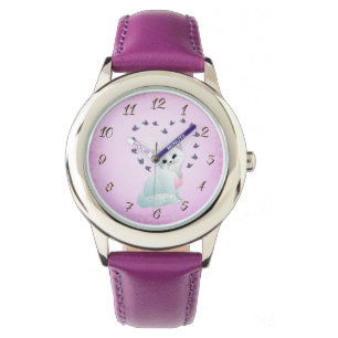Cute kitty watch