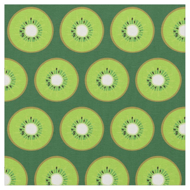 Cute Kiwi Fabric (Close Up)