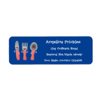 Cute knife fork and spoon cutlery cartoon
