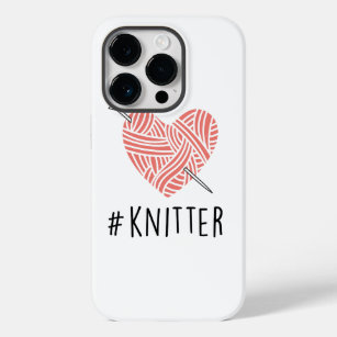 Cute Knitting Lover   Knitter Funny Case-Mate iPhone 14 Pro Case
