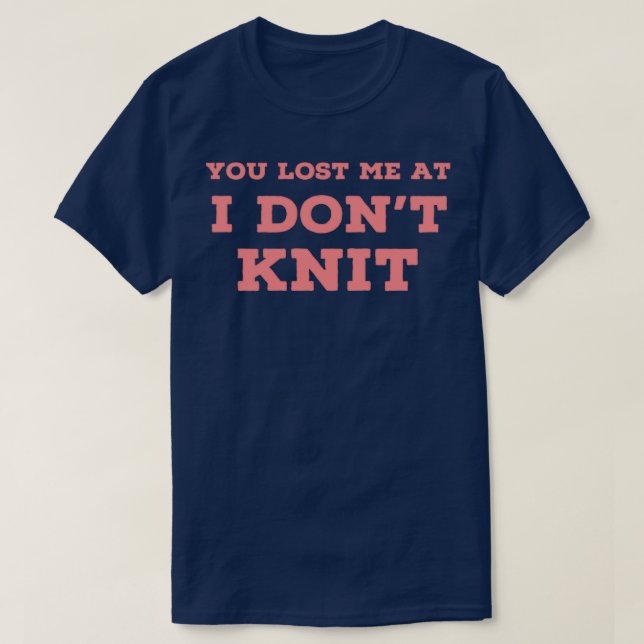 Cute Knitting s  T-Shirt (Design Front)