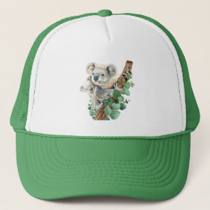 Cute Koala Bear Australian Wildlife Animal Trucker Hat