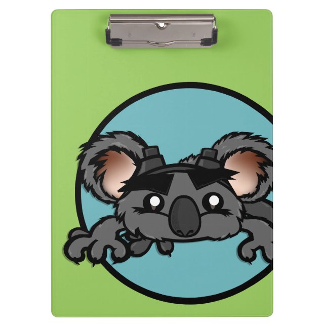 CUTE KOALA BEAR CLIPBOARD (Front)