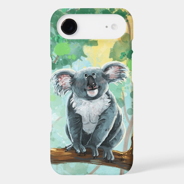 Cute Koala Bear Electronics Case-Mate iPhone Case (Back)