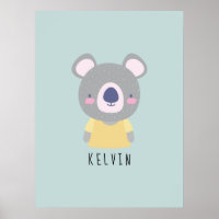 Cute Koala Bear Illustration - Customisable