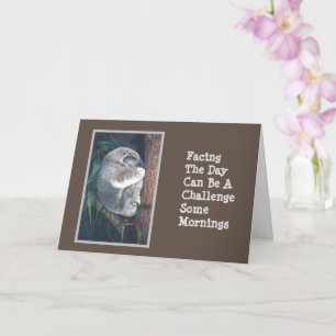 CUTE KOALA BEAR IN TREE/HUMOR/FRIENDSHIP CARD