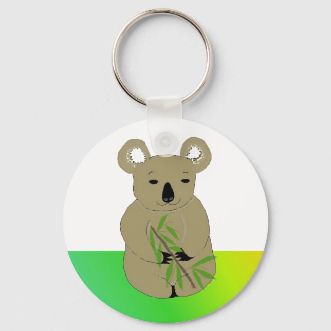 Cute Koala Bear Key Ring (Front)