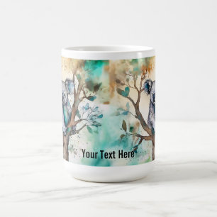Cute Koala Bear Mug in Tree – Personalise