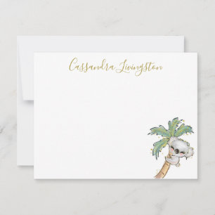 Cute Koala Bear Note Card