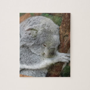 Cute Koala Bear Shower Office Party Jigsaw Puzzle