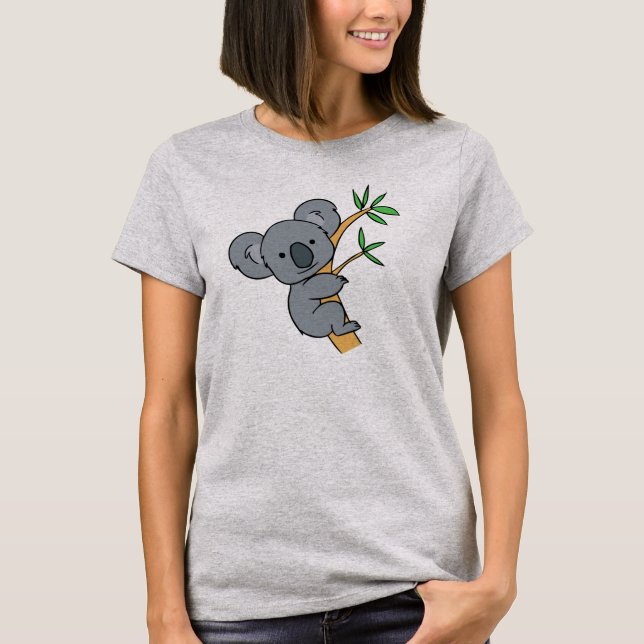 Cute Koala Bear T-Shirt (Front)