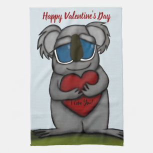 Cute Koala Bear Tea Towel