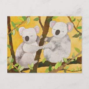 Cute Koala Bears in Australia Postcard